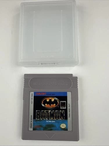 Batman: The Video Game (Nintendo Game Boy, 1990) Authentic -TESTED-