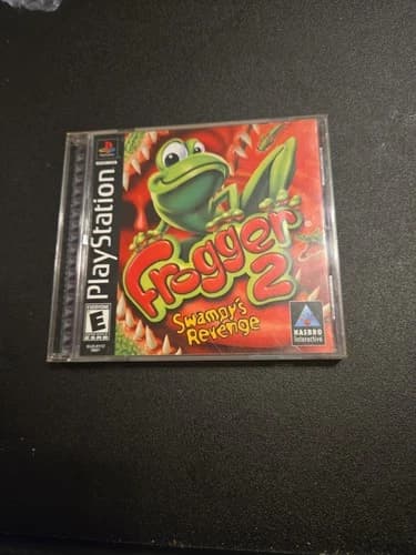 Frogger 2: Swampy's Revenge (Sony PlayStation 1, PS1, 2000) CIB w/ Manual Tested