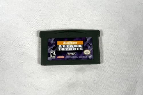 NICKTOONS: ATTACK OF THE TOYBOTS NINTENDO GAMEBOY ADVANCE SP GBA