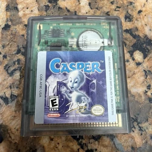 Interplay Casper Nintendo Game Boy Color Cartridge, E, NTSC-U/C