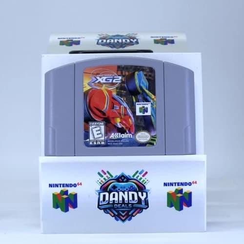 XG2 Extreme-G 2 N64 Authentic, Tested - Nintendo 64