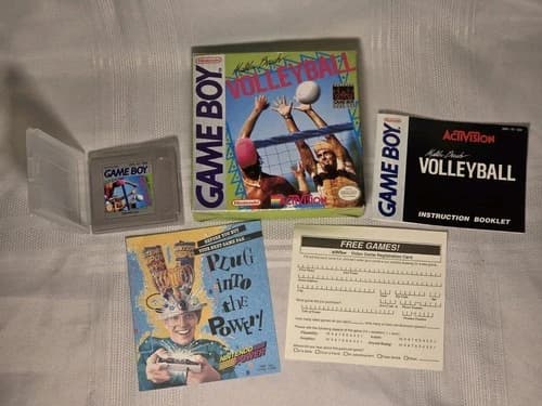 Malibu Beach Volleyball for Nintendo Game Boy **SEE PHOTOS** **COMPLETE** TESTED
