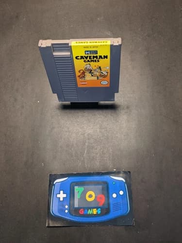 Caveman Games (Nintendo Entertainment System, 1990) NES