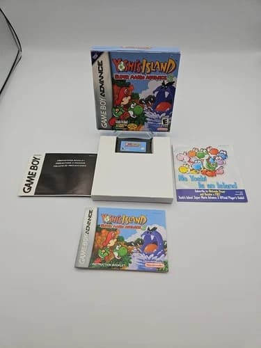 Yoshi's Island: Super Mario Advance 3 (Nintendo Game Boy Advance, 2002) CIB.