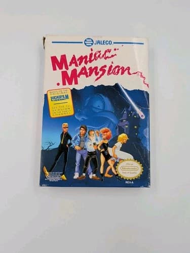 Maniac Mansion (Nintendo NES, 1990) CIB