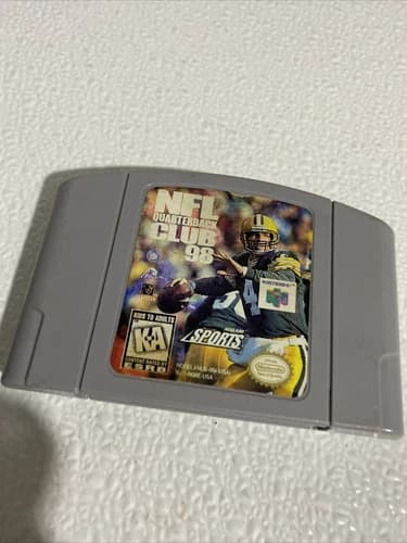 NFL Quarterback Club 99 (Nintendo 64, 1998) N64 Cartridge Authentic