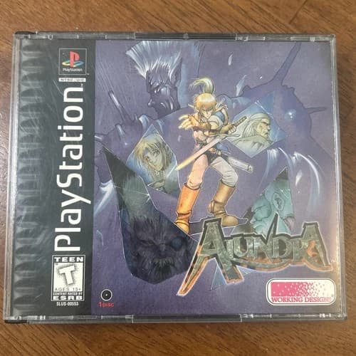 Alundra (Sony PlayStation 1, 1997) CIB w/ Manual and Map PS1