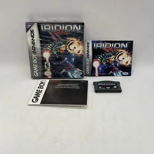 Iridion II GBA Game Boy Advance Complete CIB W/ Manual