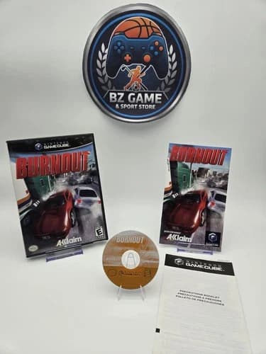 Burnout Nintendo GameCube Complete In Box CIB