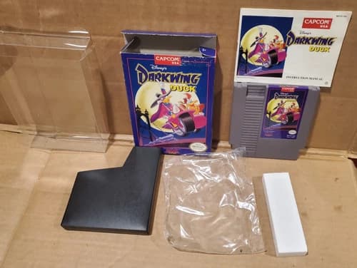 Darkwing Duck Nintendo NES Works Authentic Complete CIB