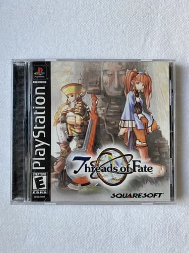 Threads of Fate (Sony PlayStation 1 PS1, 2000) CIB W/ Reg. Card Excellent Shape
