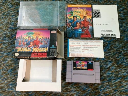 Super Double Dragon (Super Nintendo SNES) Complete CIB