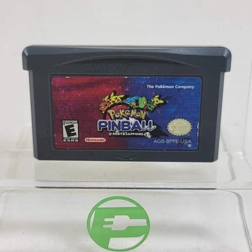 Pokemon Pinball Ruby and Sapphire (Nintendo GameBoy Advance, 2003)