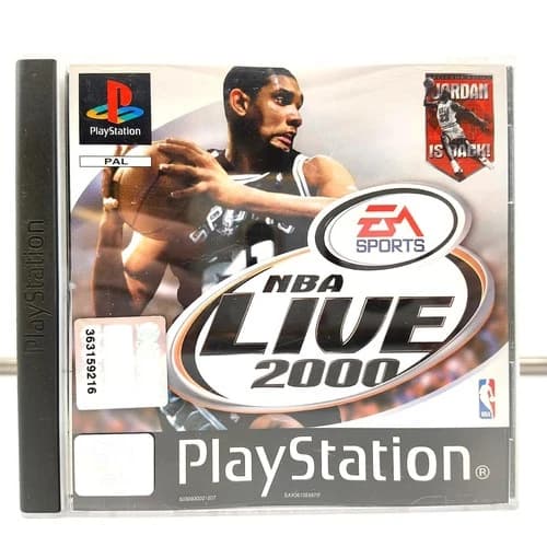 NBA LIVE 2000 - ITALIAN EDITION - PS1 PLAYSTATION 1 - COMPLETE TESTED