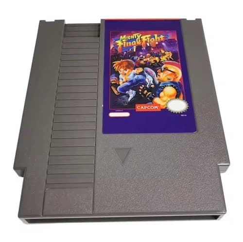 Capcom Mighty Final Fight (Final Fight Series) Nintendo NES Game Cartridge