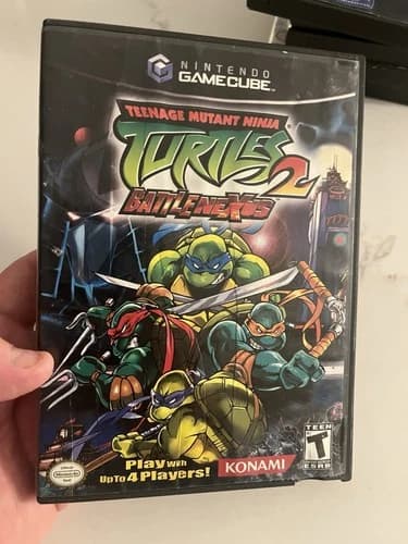 Teenage Mutant Ninja Turtles 2 Battle Nexus GameCube Authentic