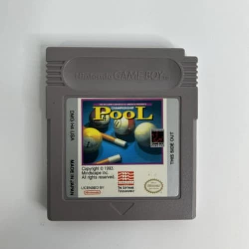 Championship Pool (Nintendo Game Boy 1993) CARTRIDGE ONLY ~ TESTED ~ WORKS GREAT