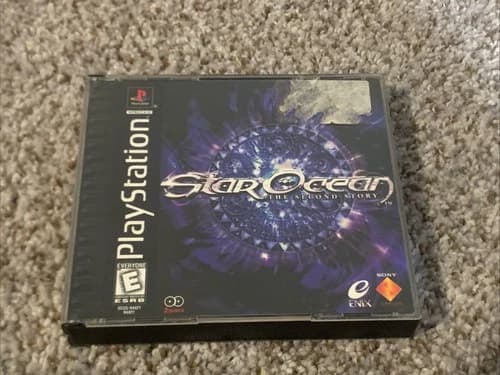 Star Ocean: The Second Story PS1 Sony PlayStation 1, 1999 CIB Complete Tested