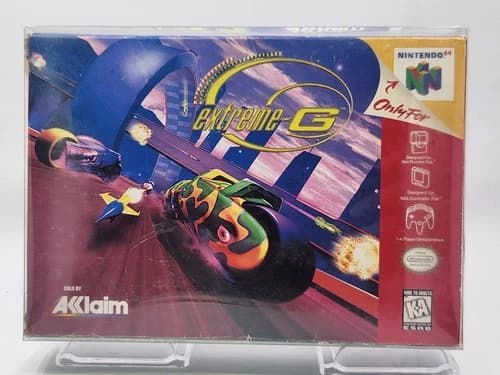 Extreme-G N64 Nintendo 64 Complete CIB Authentic
