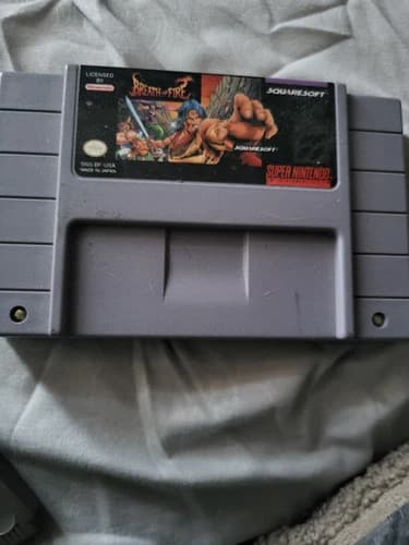 Breath Of Fire - Super Nintendo SNES - Tested - Authentic