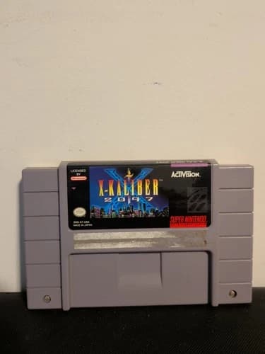 X-Kaliber 2097 (Super Nintendo Entertainment System, 1994)