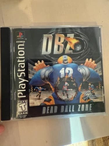 Dead Ball Zone DBZ (PS1, 1998) - tested, works