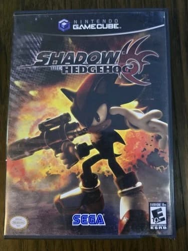 Shadow the Hedgehog Nintendo GameCube Black Label GCN CIB COMPLETE