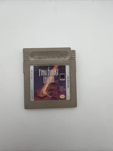 The Final Fantasy Legend (Nintendo Game Boy, 1990) Authentic & Tested Cartridge