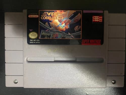 Wing Commander - Super Nintendo - Mindscape - Good Condition
