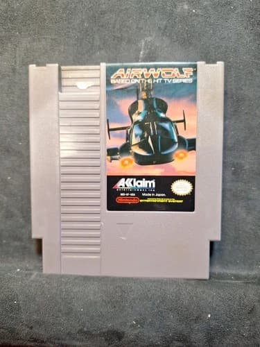 Nintendo NES Airwolf Cartridge