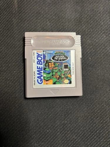 Konami Teenage Mutant Ninja Turtles II Back From the Sewers Game Boy NTSC-U/C