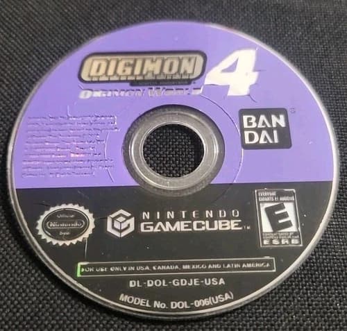 Digimon World 4 Nintendo GameCube 2005 Disc Only Tested And Working