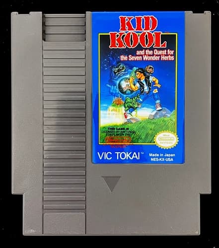 Kid Kool and the Quest for the Seven Wonder Herbs (Nintendo NES) Cartridge Only
