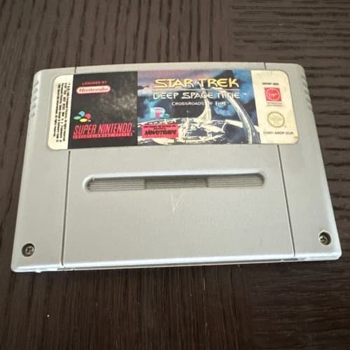 SNES Star Trek Deep Space Nine Crossroads Of Time - Cartridge Only, Working