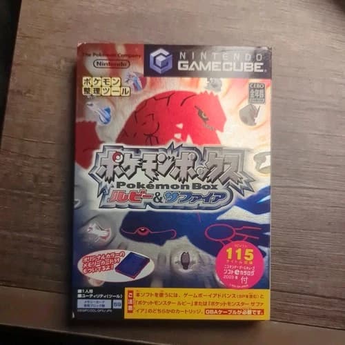 Nintendo GameCube Pokemon Box Ruby Sapphire CIB W/ Memory Card JPN | US SELLER 2