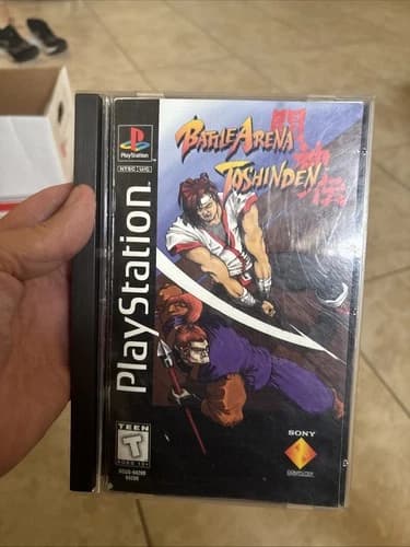 Battle Arena Toshinden (Sony Playstation 1) Long box Complete With Instructions