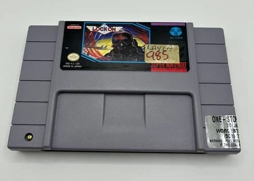 Lock On Super Nintendo SNES Cartridge Only Tested