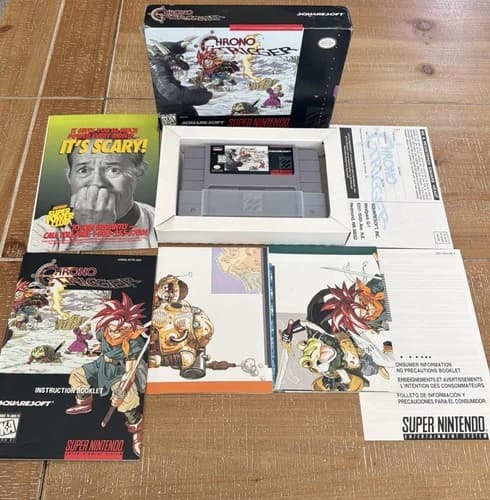 Super Nintendo Chrono Trigger SNES CIB Complete Authentic