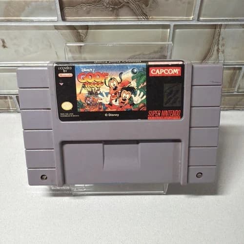 Disney's Goof Troop (Super Nintendo, 1993) SNES Authentic - Tested