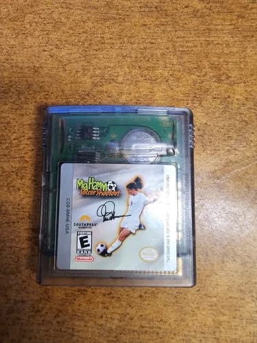 Mia Hamm Soccer Shootout (Nintendo Game Boy Color, 2000)(TESTED)