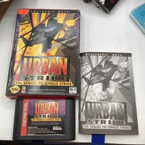 Urban Strike for Sega Genesis CIB