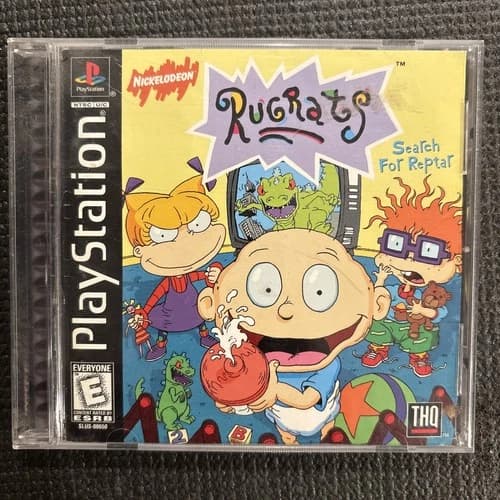 Rugrats Search for Reptar Playstation Greatest Hits PS1 Complete - Tested/Works