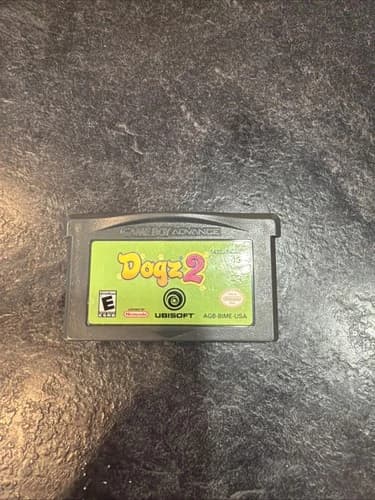 Dogz 2 GBA Ubisoft Nintendo Game Boy Advance Cartridge TESTED AND WORKING