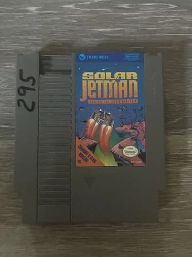 Solar Jetman: Hunt for the Golden Warpship (NES, 1990) cartridge only