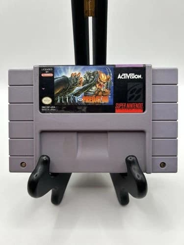 Alien vs Predator (Super Nintendo SNES, 1993) Authentic Cartridge Tested Working