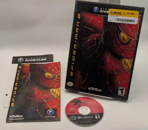 Spider-Man 2 (Nintendo GameCube, 2004) CIB Tested!