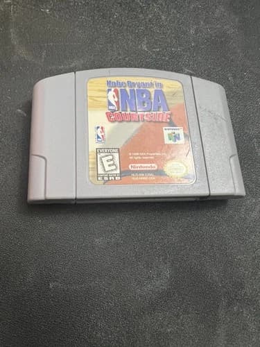 Kobe Bryant in NBA Courtside (Nintendo 64, 1998) Cleaned Tested Authentic N64