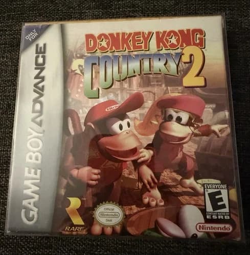 Donkey Kong Country 2 -Nintendo Game Boy Advance( 2004) CIB