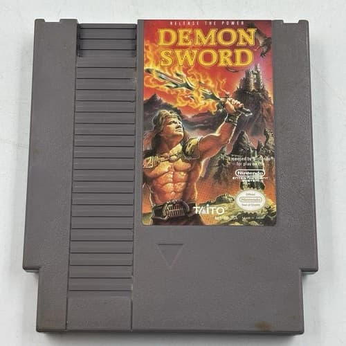Demon Sword NES Nintendo Entertainment System Video Game Action Cartridge Only