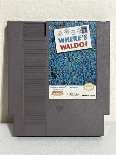 Where’s Waldo – Nintendo NES 1989 Authentic Tested